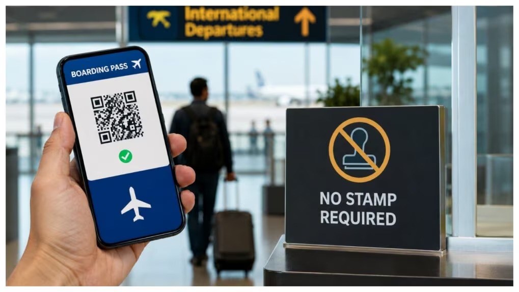 Big Change for International Travellers: No More Immigration Stamp on Boarding Pass From September 1